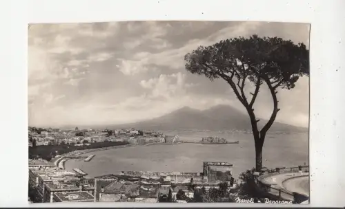 BF33363 Napoli Panorama Italien Vorder-/Rückbild