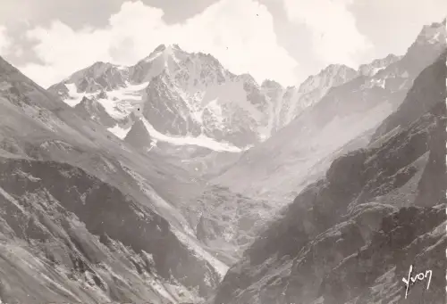 BF14573 massif du pelvoux grande ruine vallee de la roma france front/back image