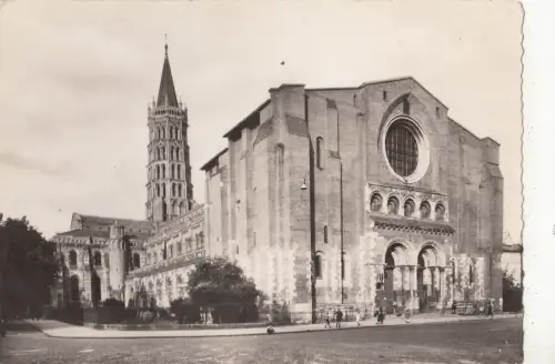 BF27849 l eglise saint sernin toulouse france front/back image