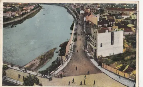 B77968 skopje uskub macedonie scan front/back image