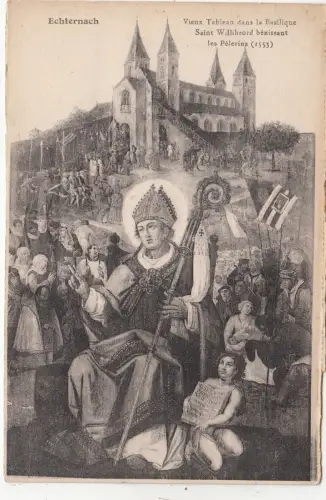 BF18513 vieu tableau la basilique sant willibrord Gemälde Kunst Vorder-/Rückbild