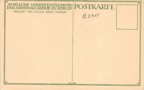 B2411 Germany K Bantzer Abendmahlsfeier in Hessen PPC Front/Back Scan