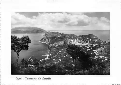 BF35386 capri panorama da cetrlla italy front/back scan