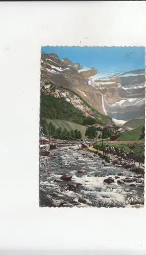 BF25933 gavarnie le give et le cirque france front/back image