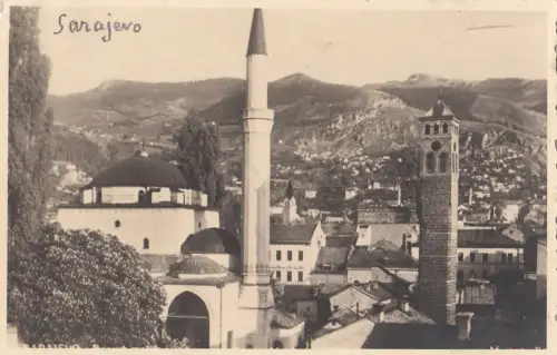 B78800 sarajevo bosnia scan front/back image