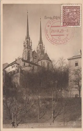 B78567 crno brunn dom Tschechien Scan Vorder-/Rückbild