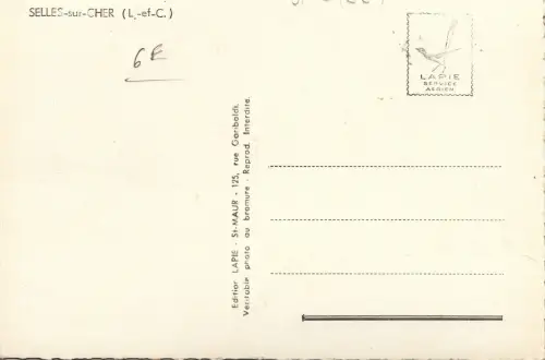 BF24884 selles sur cher france front/back image