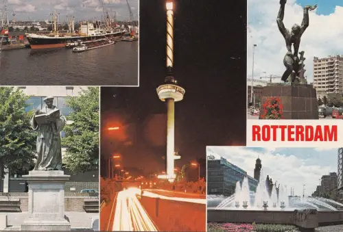 BF24198 Rotterdam Schiff Niederlande Vorder-/Rückbild