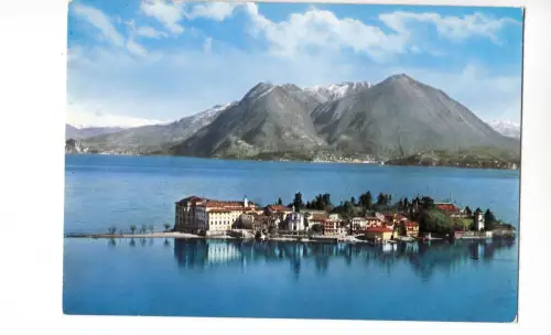 BF12531 lago maggiore isola bella italy front/back image