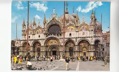 BF23185 venezia basilica s marco italy front/back image