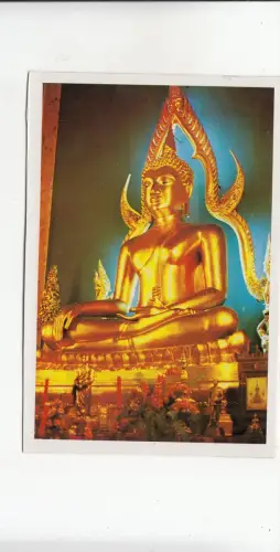 BF27944 lord buddhain wat bencjamabophtir thailand bangkok front/back image