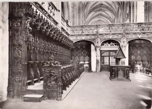 BF15061 bourg en bresse ain eglise de brou france front/back image