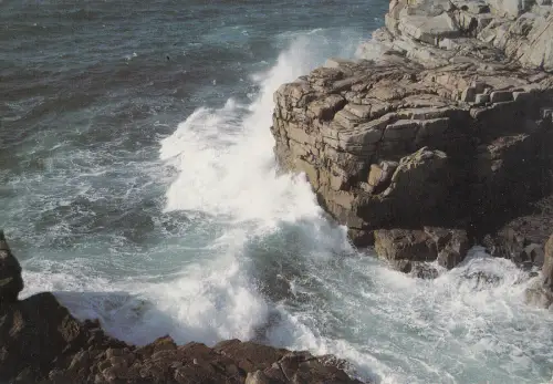 BF14006 Landschaft Meer Frankreich Vorder-/Rückbild