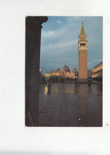 BF29514 venezia piazza s marco luci al tramonto italy front/back image