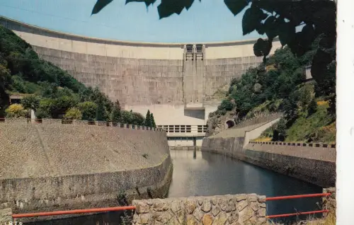 BF14313 le barrage de bort les orgues gorges de la dordo france front/back image