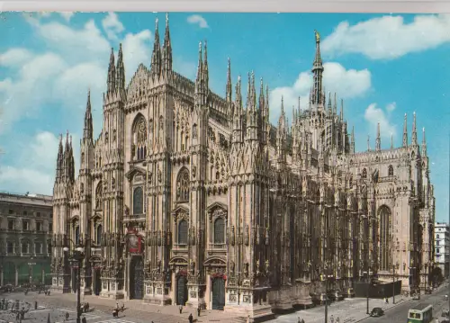 BF23548 milano il duomo italy front/back image
