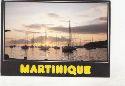 BF28190 Martinique Schiff Fort de France Karibik Inseln Vorder-/Rückbild