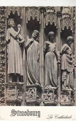 BF30650 Kathedrale de Straßbourg Frankreich Vorder-/Rückbild