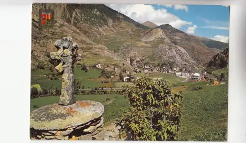 BF29112 valls d andorra canillo vista general i la creu de les front/back image