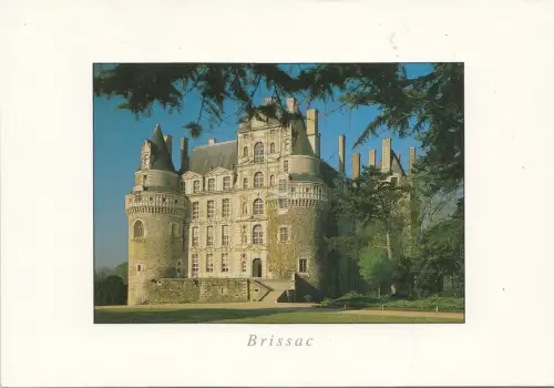 BF21771 brissac quince m et l le chateau france front/back image