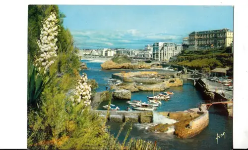 BF14133 le port des pecheurs biarritz Frankreich Vorder-/Rückbild