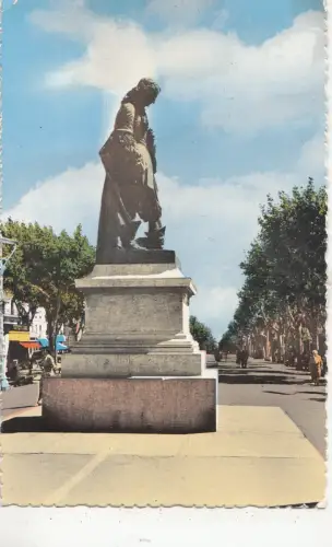 BF27539 Beziers Statue de Paul Riquet Frankreich Vorder-/Rückseite Bild