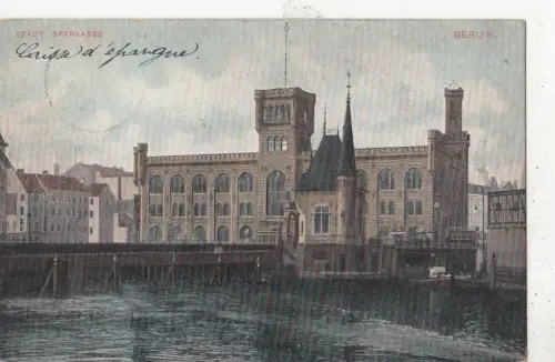 BF19201 BERLIN STADT SPARKASSE GERMANY FRONT/BACK IMAGE