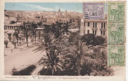 BF19021 sousse tunisia cite algerienne et vue d ensemble Vorder-/Rückbild