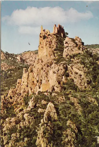 BF12913 st guilhem le desert languedoc france front/back image