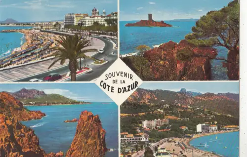 BF20231 st raphael l ile d or au dramont l esterel aga france front/back image