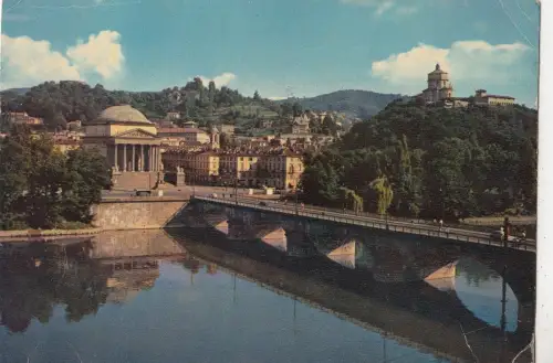 BF28948 torino gran madre di dio e monte del cappuccini italy front/back image