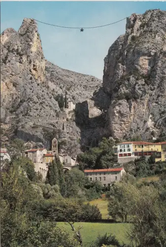 BF21564 moustiers ste marie vue generale et la chaine france front/back image