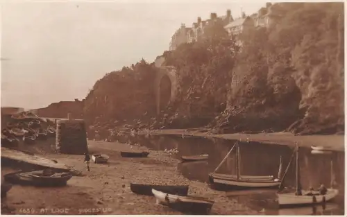 uk2387 Richter bei Looe Fishing Fisherman Echtfoto UK