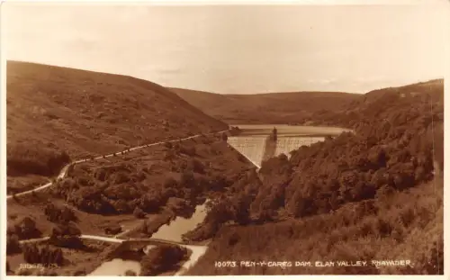 uk51485 pen y garreg dam elan valley rhayader wales uk richter