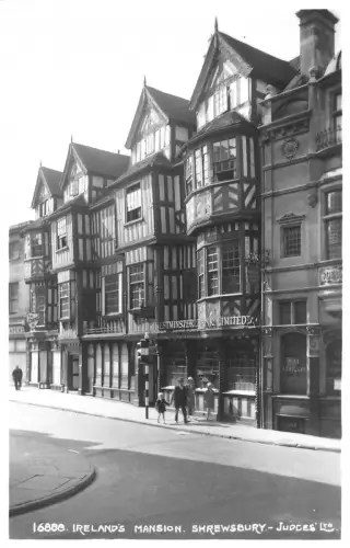 BR70210 Irelands Mansion Shrewsbury Richter 16888 Echtfoto UK