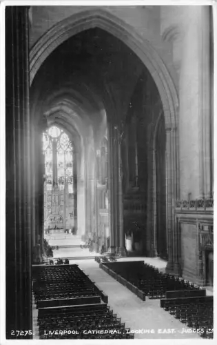 Bg32959 Liverpool Kathedrale Blick nach Osten Richter Echtfoto UK