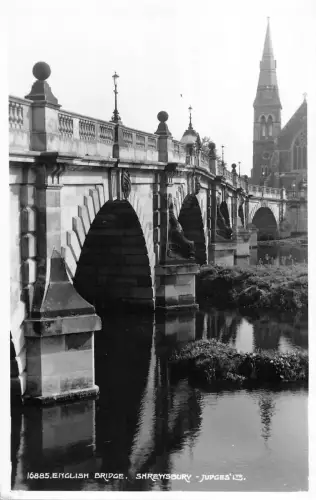 BR70212 englische Brücke Swresbury Richter 16885 Echtfoto UK