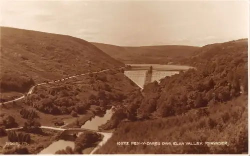 BR68595 Pen y Careg Dam Elan Valley Rhayader Wales Richter 10073 Echtfoto