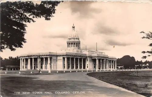BF36044 das neue Rathaus Colombo Ceylon Sri Lanka Front/Back Scan