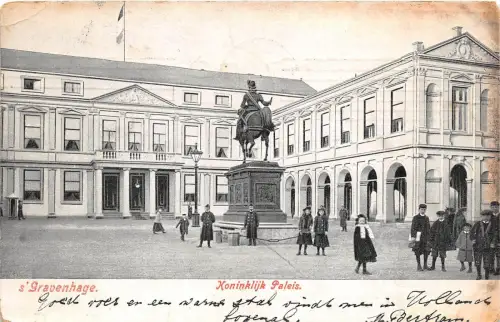BF35576 s gravenhage koninklijk palais netherland front/back scan