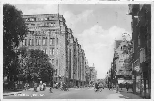 BF35523 amsterdam vijzelstraat niederlande front/back scan