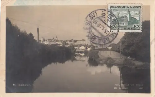 B77927ml Boleslav Jungbunzlau Tschechien Scan Vorder-/Rückbild