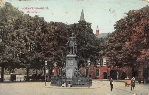 BF35595 s gravenhage buitenhof niederlande front/back scan