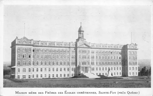 B82837 quebec canada maison mere de freres des ecoles sainte foy front/back scan