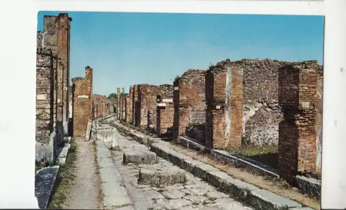 BF23281 pompei vicolo degli augustali italy front/back image