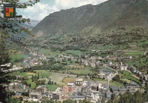BF29912 valls d andorra les escaldes vista general front/back image