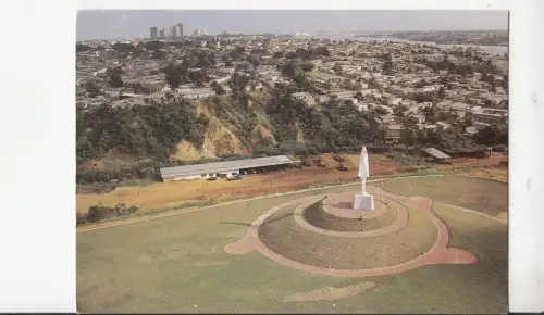 BF17809 la statue de la vierge ivory coast abidjan front/back image
