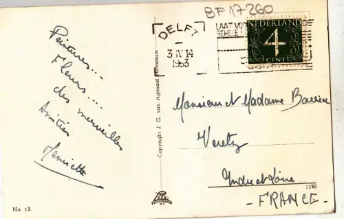 BF17260 leiden morschpoort netherland front/back image