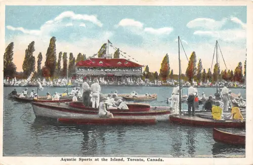 B2079 Canada Toronto Aquatic Sports at the Island Front/Back Scan
