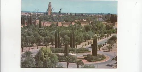 BF28074 marrakesh le rona point du casino et la morocco front/back image